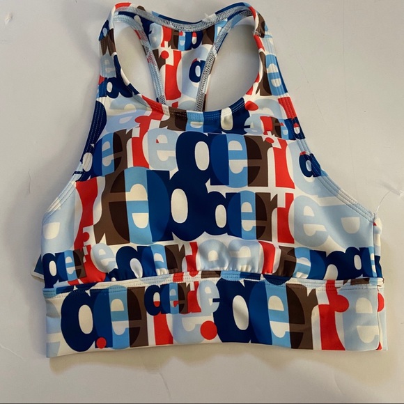 aerie Other - AERIE LONGLINE SPORTS BRA GRAPHIC